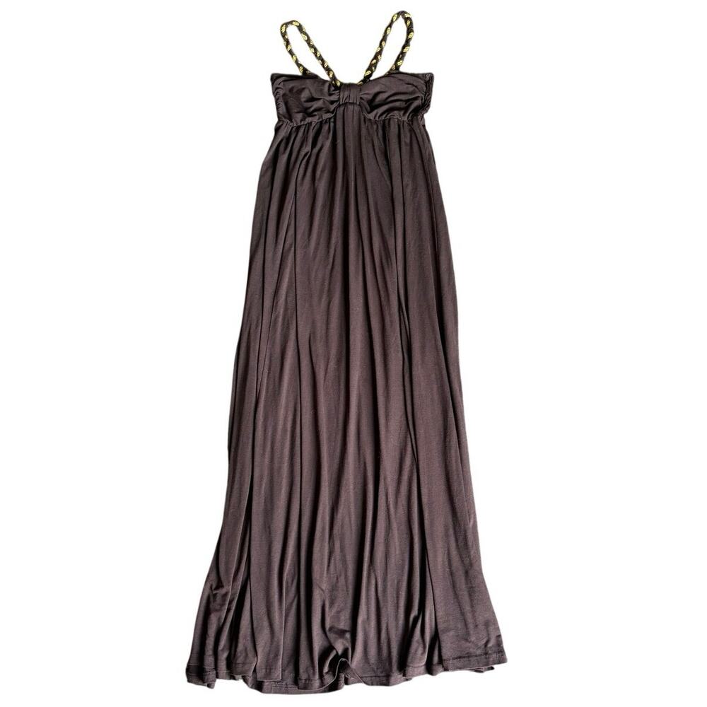 Vintage Gold Rope Maxi Dress